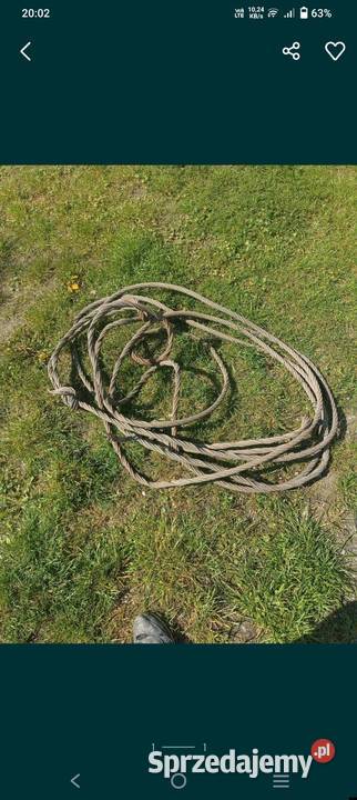 Lina stalowa 14 m Sztum