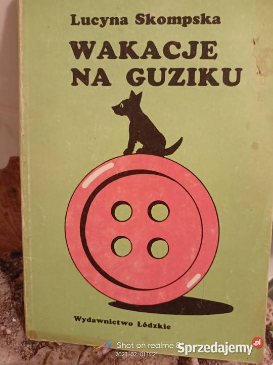 Wakacje na guziki Skąpska książki Warszawa miękka