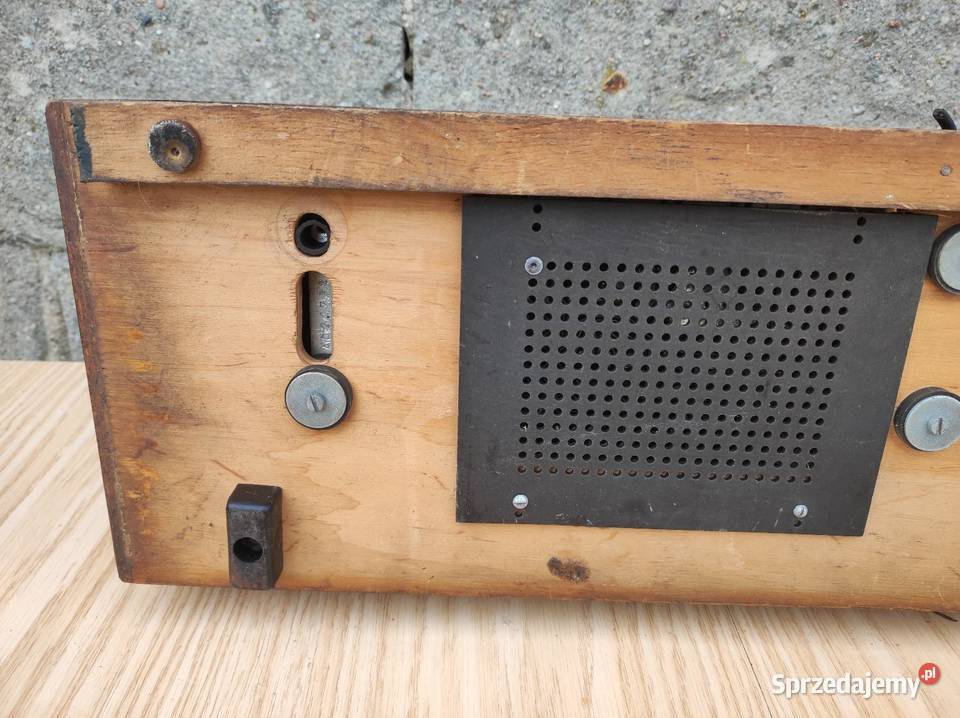 Unitra Diora Ślęża DMT312 radio lampowe vintage łódzkie Radomsko