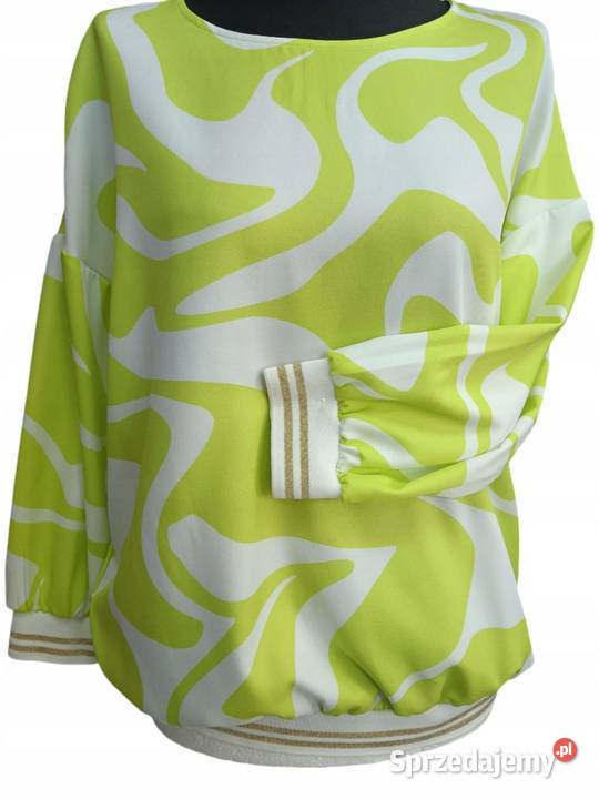 Bluzka wzory NOVUM 44 biust 112 limonka Pątnów sprzedam