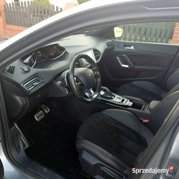 Peugeot 308 GT Line Automat 130 Przebieg 92880 immobilizer Suchorzew