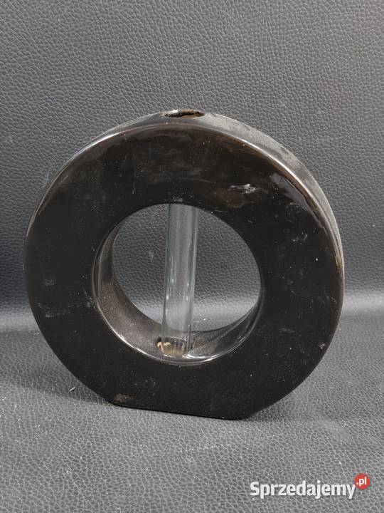 Nowoczesny Wazon Ceramiczny Donut ze Szklaną Poddębice