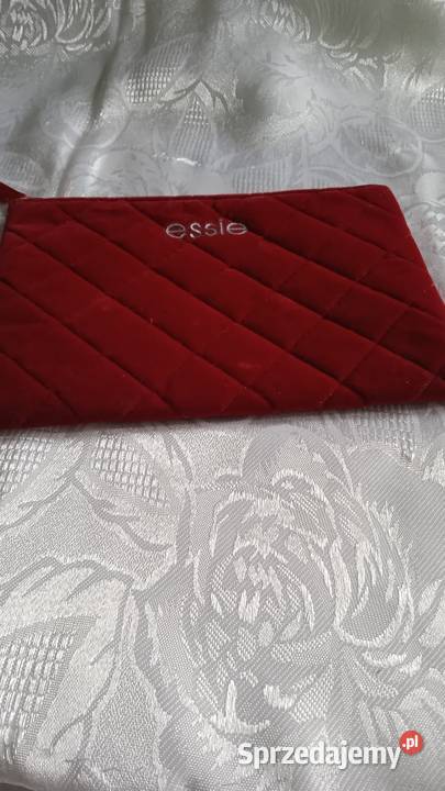 PIKOWANA KOSMETYCZKA Z WELWETU LOREAL 20cm