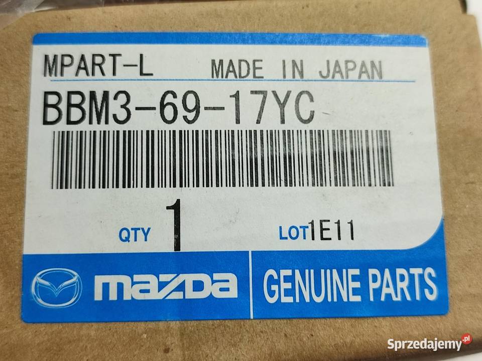 OSŁONA PLASTIK LUSTERKA LEWEGO MAZDA 3 20032009 osobowe sprzedam