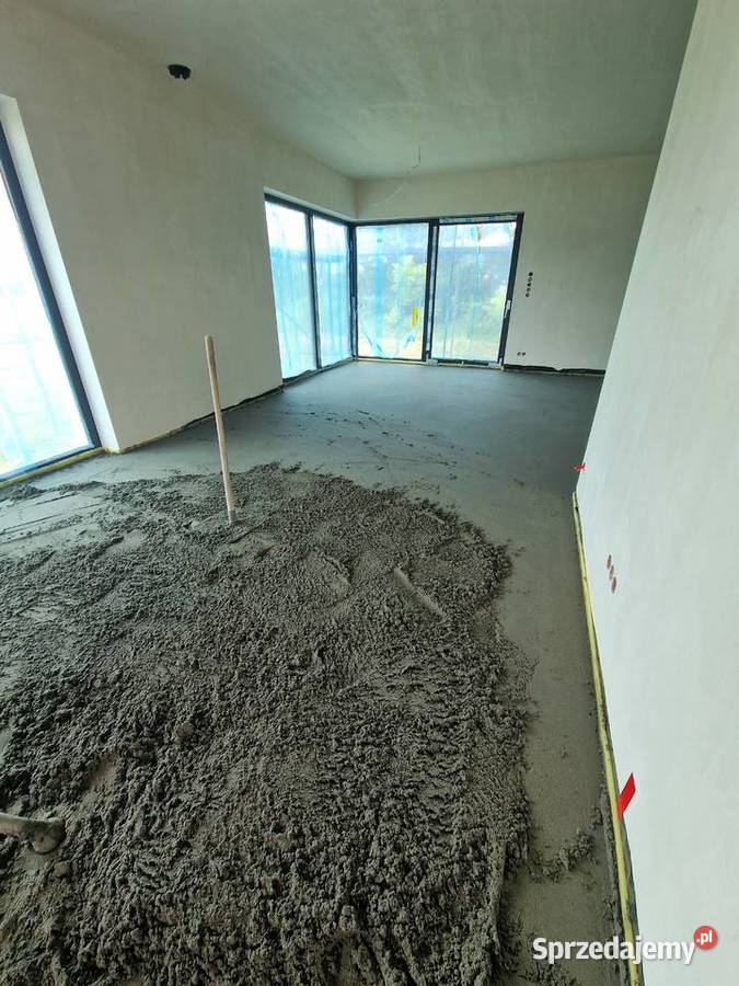 Wylewki maszynowe posadzki styrobeton Wylewki podłogowe, posadzki śląskie Szczekociny