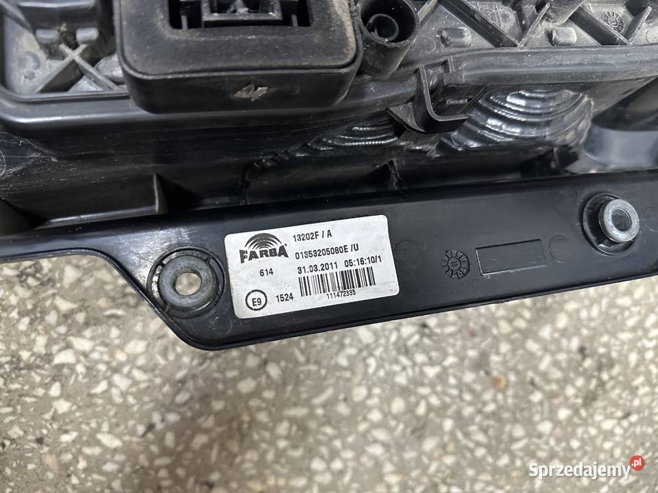 Peugeot Bipper Nemo Qubo Fiorino Lampy Tył Tylne osobowe