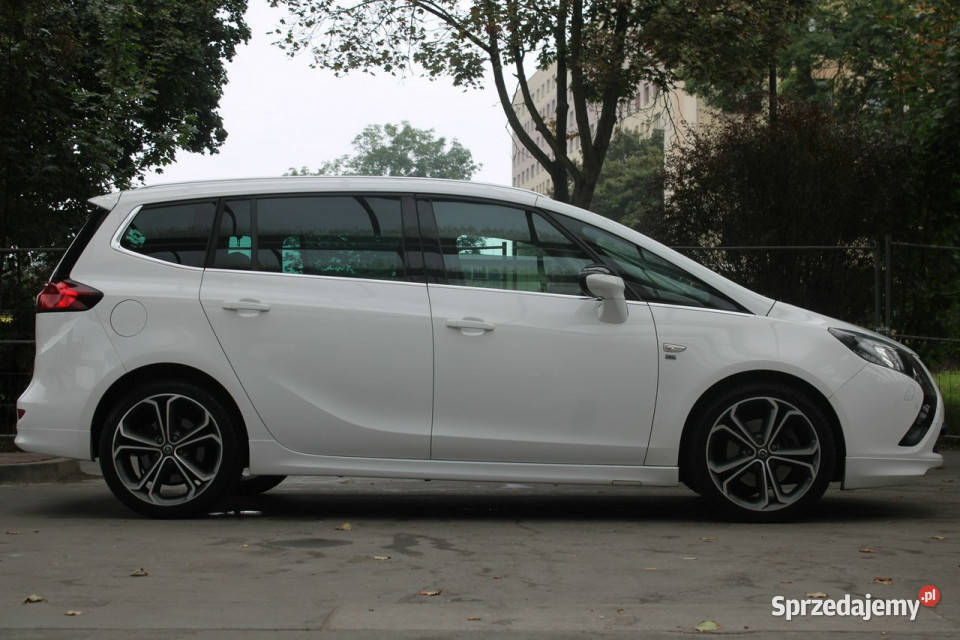Opel Zafira OPC LINE bogate wyposaznieSuper podgrzewane fotele śląskie Gliwice