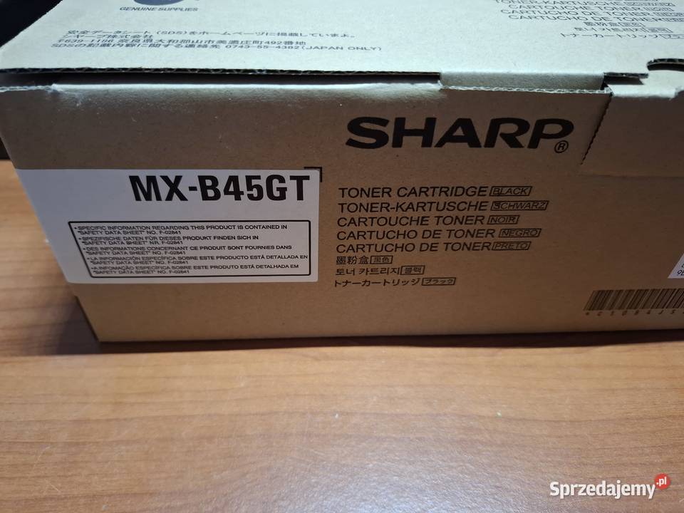 Toner Sharp MXB45GT Black Szczecin sprzedam