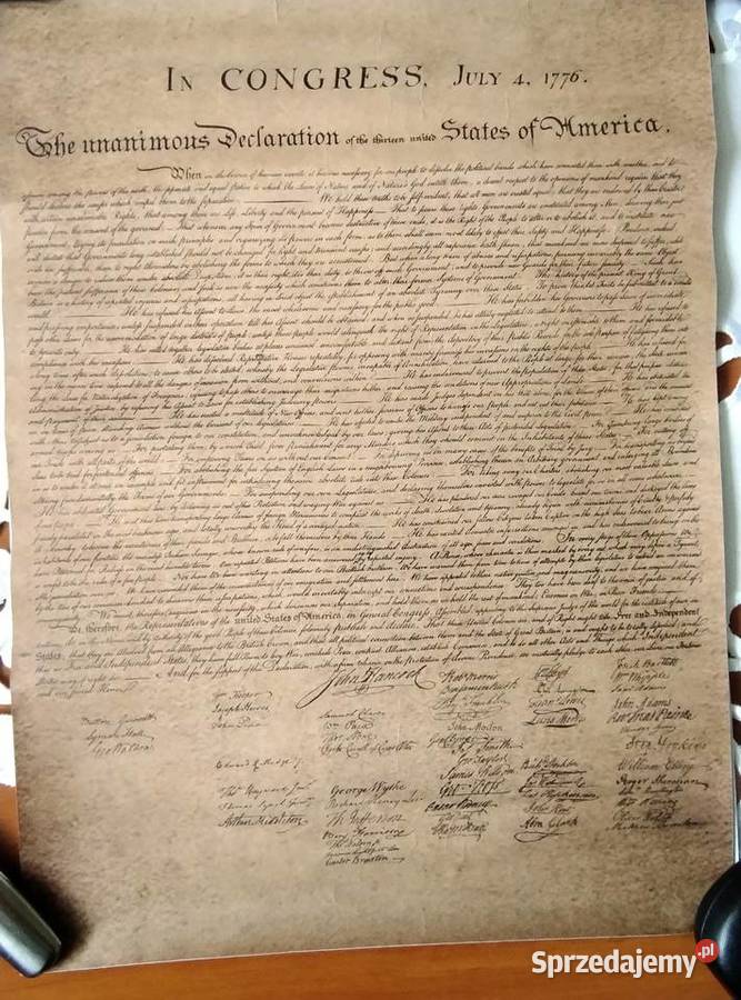 Obraz konstytucja USA Żory