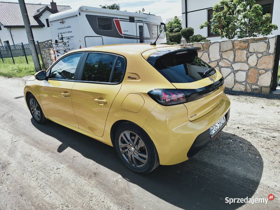Peugeot 208 12 PureTech EAT8 Automat 2021 44 057 automatyczna Ostrów Wielkopolski