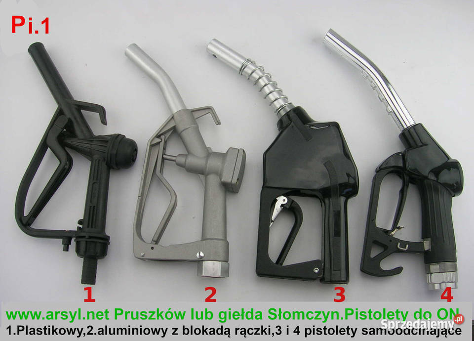 Pistolet odbijający do Paliwa ON z licznikiem Pruszków