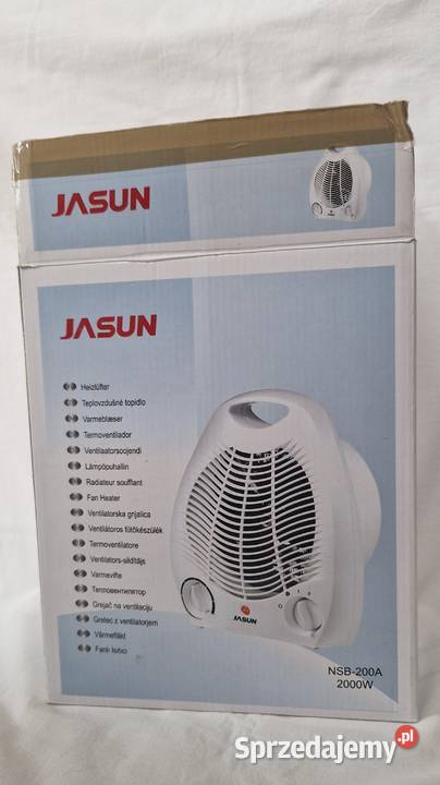 Grzejnik termowentylator Jasun 1000W2000W mazowieckie sprzedam