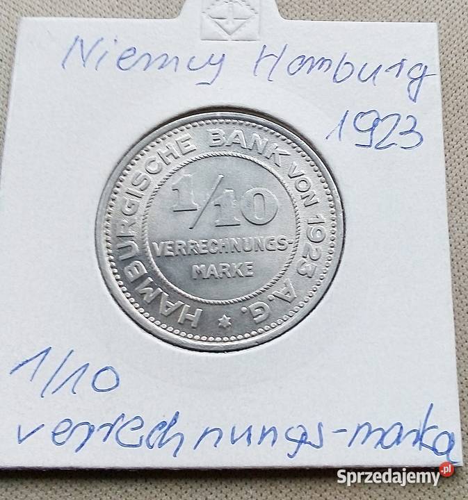 NIEMCY110 VERRECHNUNGS MARKE1923 rŁADNA Legionowo