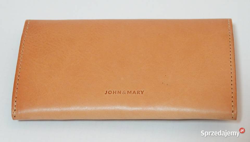 Portfel saszetka i brelok John Mary ekskluzywny Gdynia