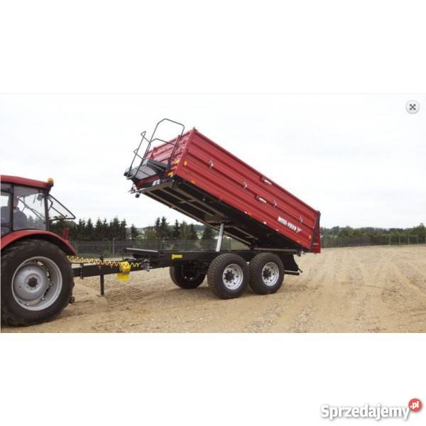 Przyczepa rolnicza przyczepy tandem METALFACH Rogóźno