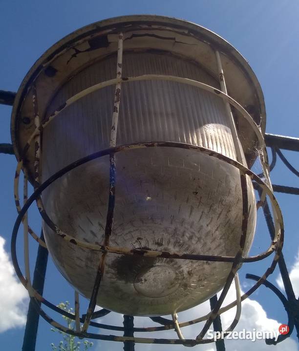 Lampa fabryczna Elektrim Wilkasy Loft vintage mazowieckie