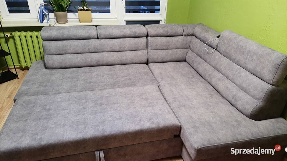 Sprzedam narożnik w stanie z funkcją spania 100cm