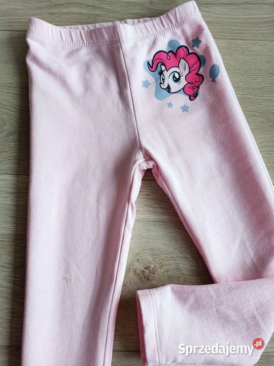 Legginsy dziewczęce ocieplane różowe 98104 Płock