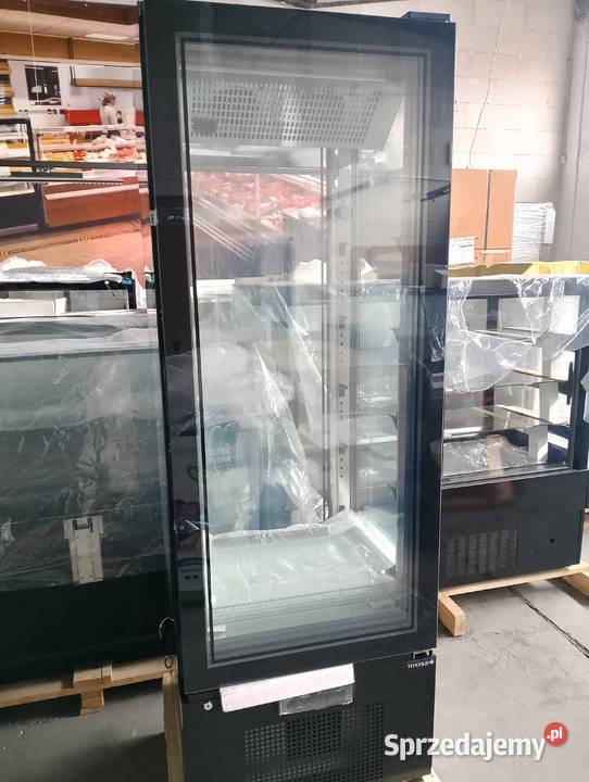 Witryna cukiernicza Słupek Tefcold NOWA CZARNA Stargard