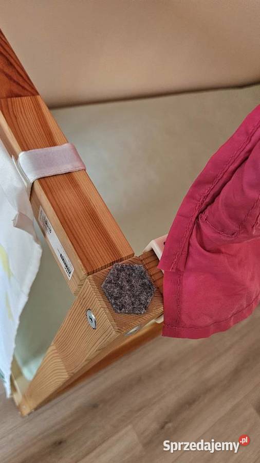 Łóżko IKEA KURA z materacem i baldachimem 209cm sprzedam