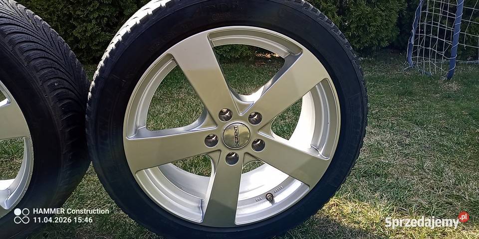 koła aluminiowe 17 Dezent z oponami VW AudiSkoda mazowieckie