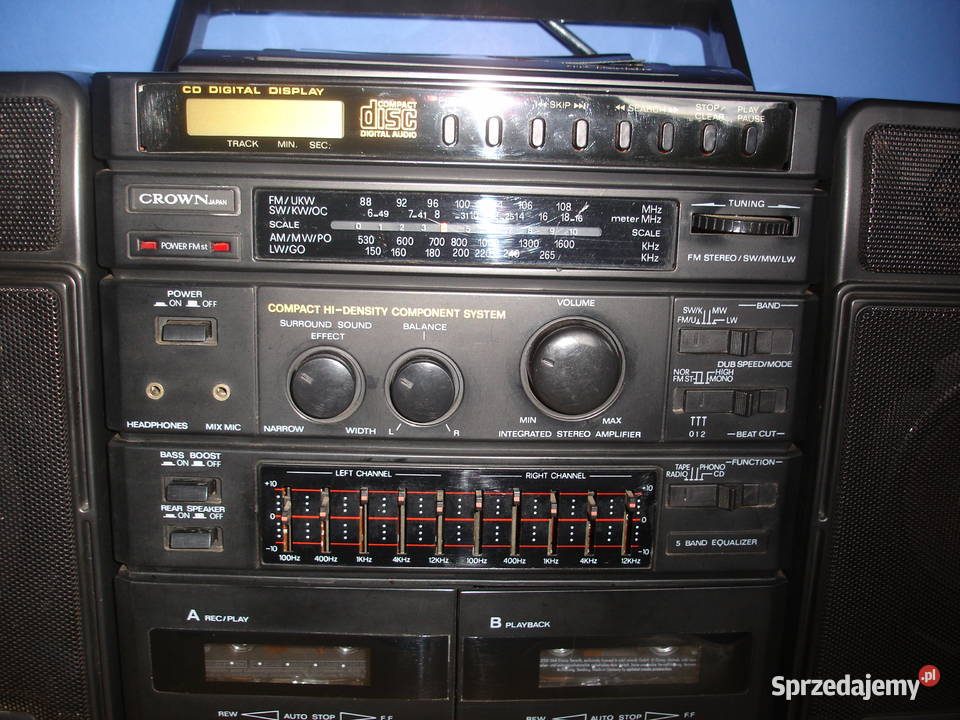 Radiomagnetofon CROWN CDT9266 Zielona Góra