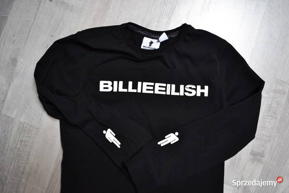 Bluzka czarna dopasowana Billie Eilish 140 S kujawsko-pomorskie Toruń