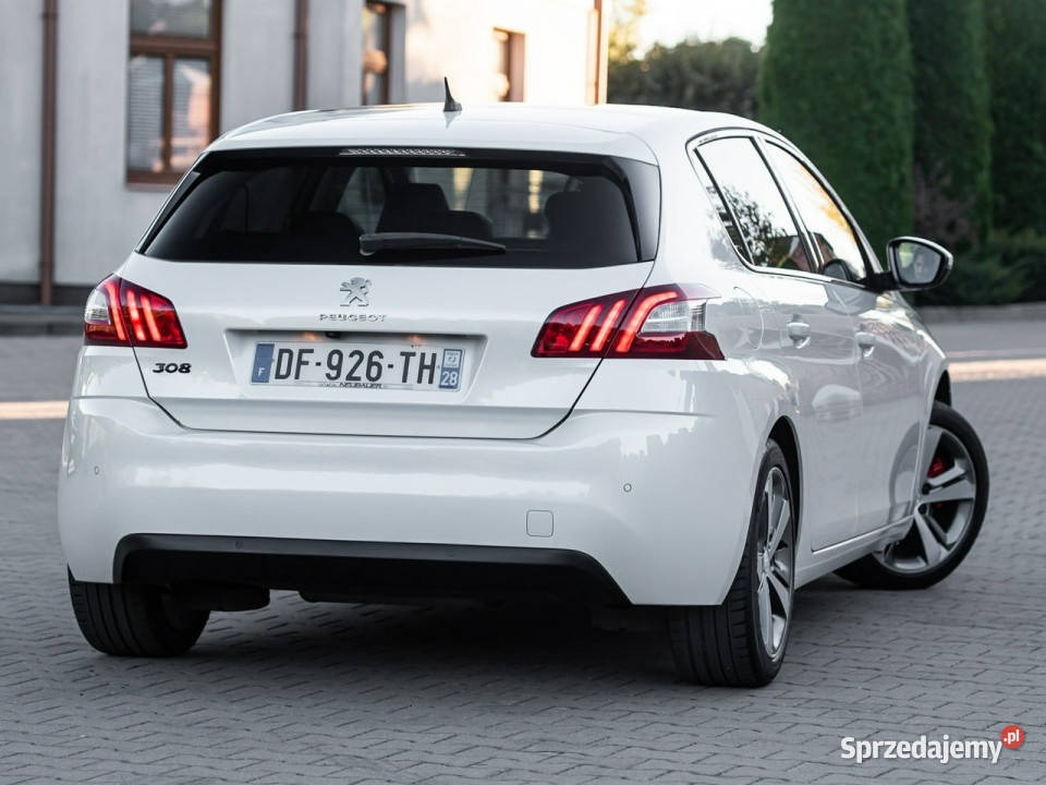 Peugeot 308 GTLine Full Serwisowany Opłatach T9 elektrycznie ustawiane fotele Zwoleń sprzedam