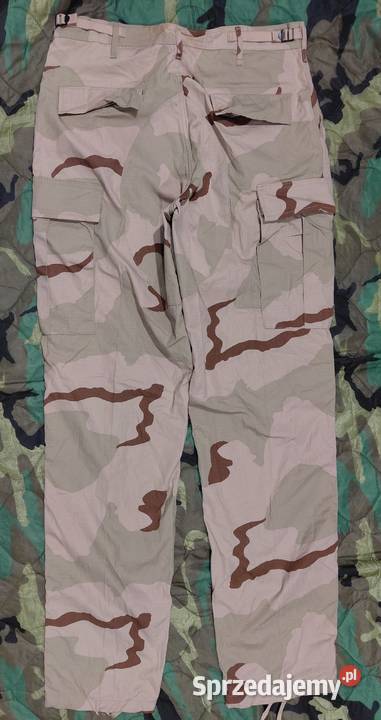 Spodnie BDU 3 color Medium X Long Ripstop Wrocław sprzedam