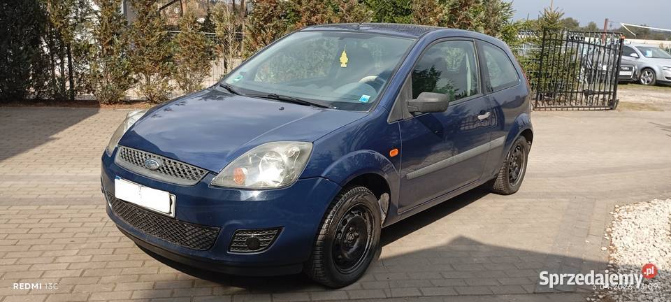 Oszczędny Ford Fiesta 14 diesel 2007 r Fiesta Wałdowo Szlacheckie sprzedam