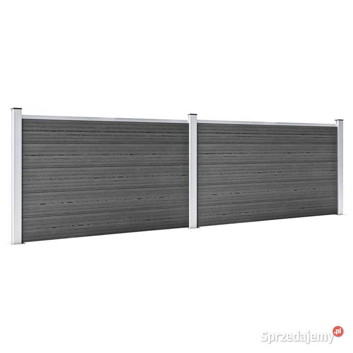 vidaXL Zestaw ogrodzeniowy z WPC 353x105 Warszawa