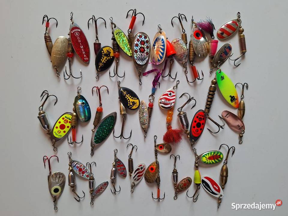 Przynęty wędkarskie 27 Błystki obrotowe Sosnowiec