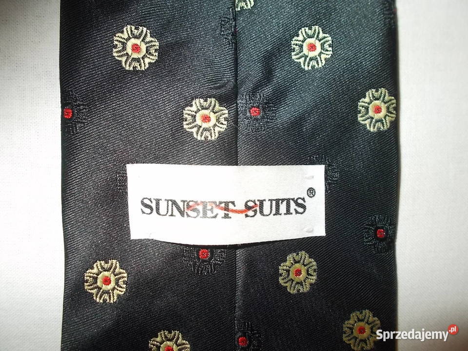 Krawat SUNSET SUITS 30 Dla mężczyzn Poznań