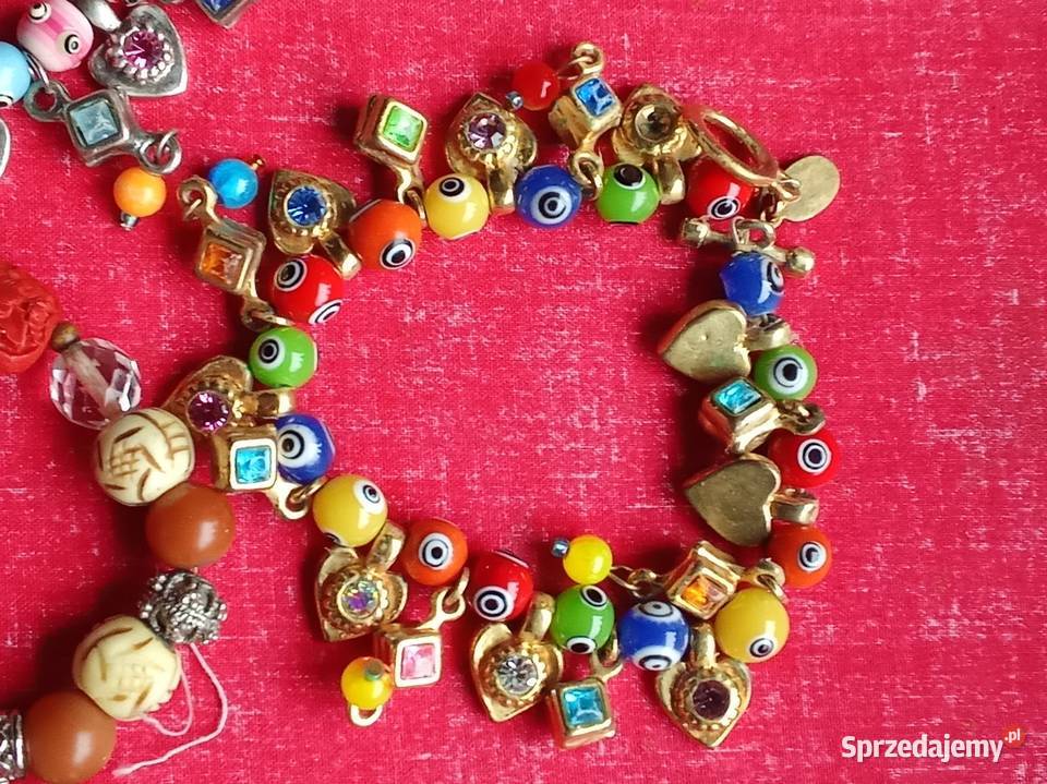 Bransoletki że są kla kamienia metalu 110 sztukę Prusim