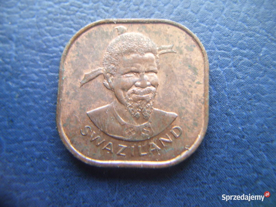Stare monety 2 cent 1975 Eswatini Numizmatyka Lesko