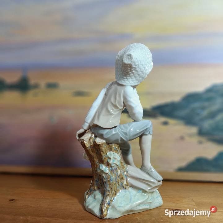 Figurka porcelanowa w stylu LLadro Antyki, Sztuka, Kolekcje Szczytno