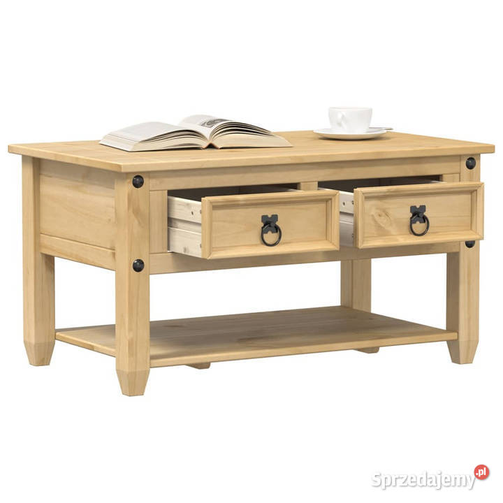 Stolik kawowy z szufladami Corona 85x50x45 sprzedam
