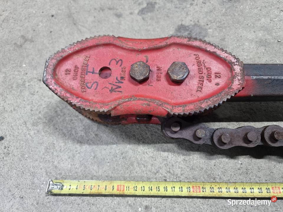 Klucz łańcuchowy do rur 1 do 12 hartowany Lwówek