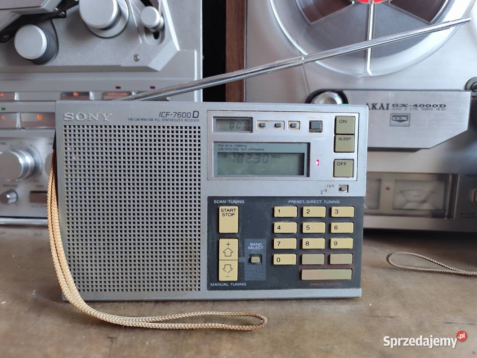 radio globalne Sony ICF7600 D Elektronika Grabowo