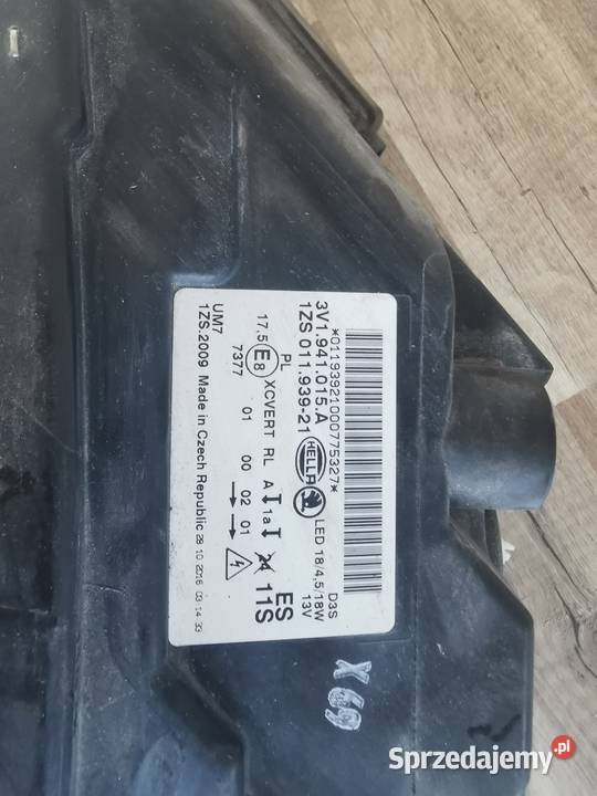 SKODA SUPERB 3 LAMPA PRZEDNIA LEWA XENON LED dolnośląskie Pielgrzymka sprzedam