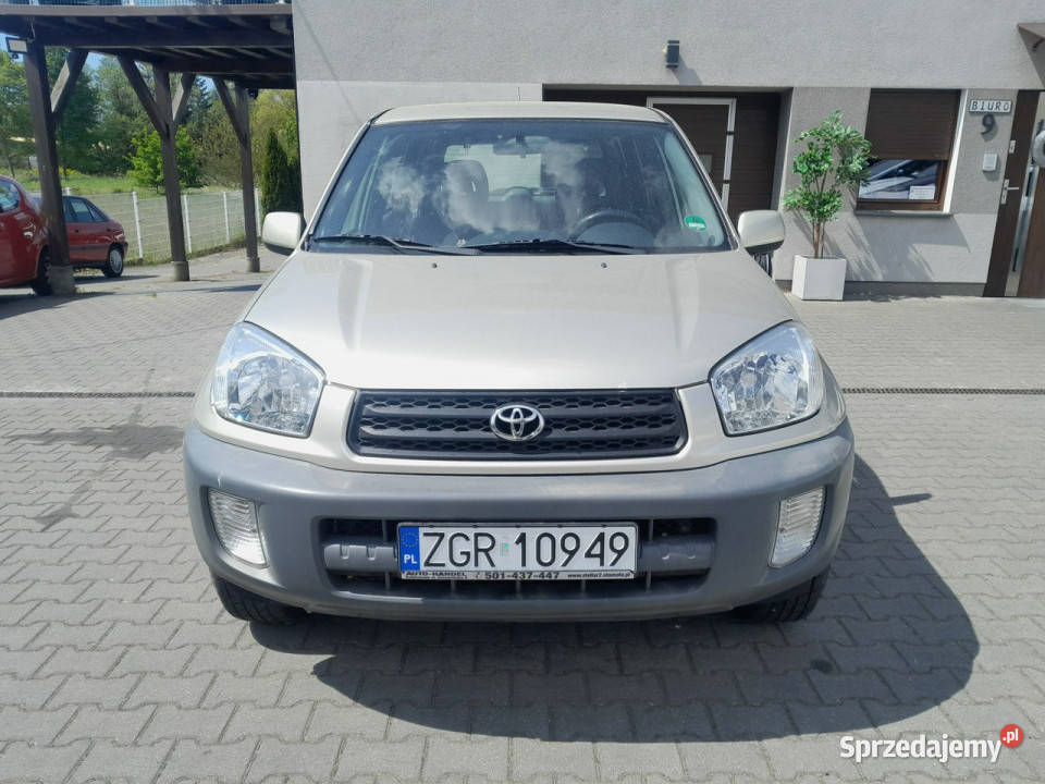 Toyota RAV4 20i 4X4 klima alufelgi 5 drzwi stan lakier metallic Gryfino