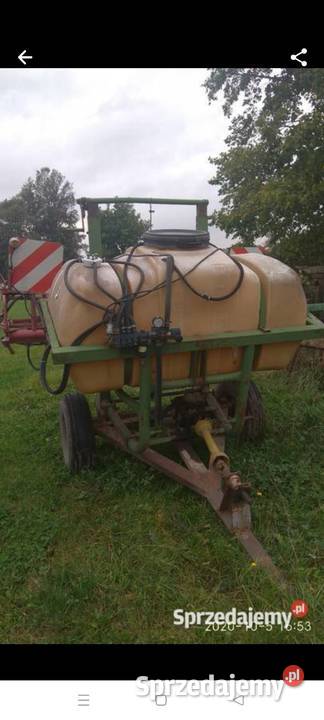 Opryskiwacz 1100 l amazone 12m zawieszany