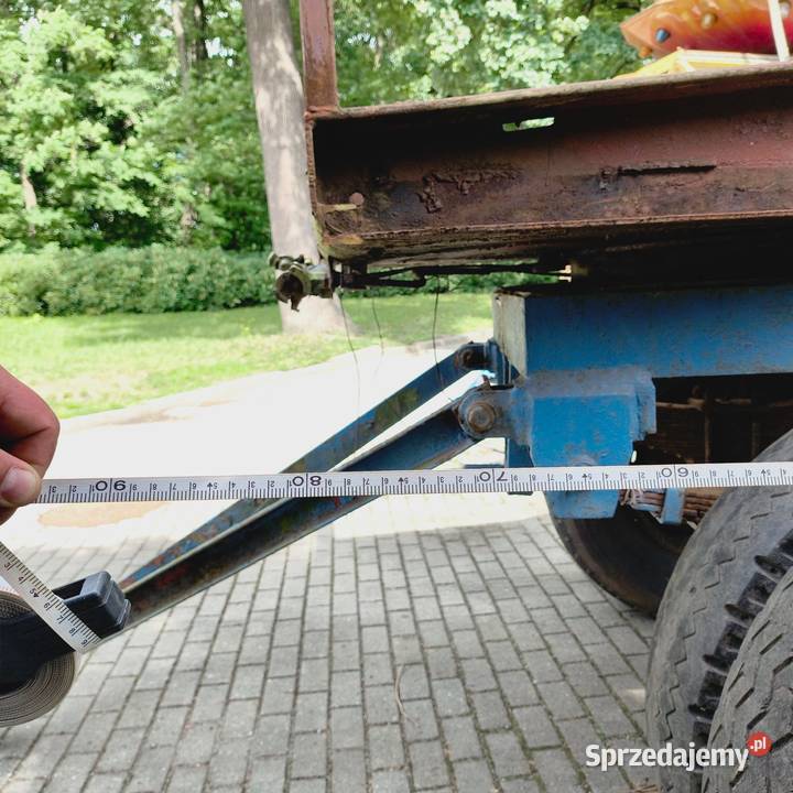 Przyczepa platformowa ZREMB Rolnictwo opolskie Kędzierzyn-Koźle