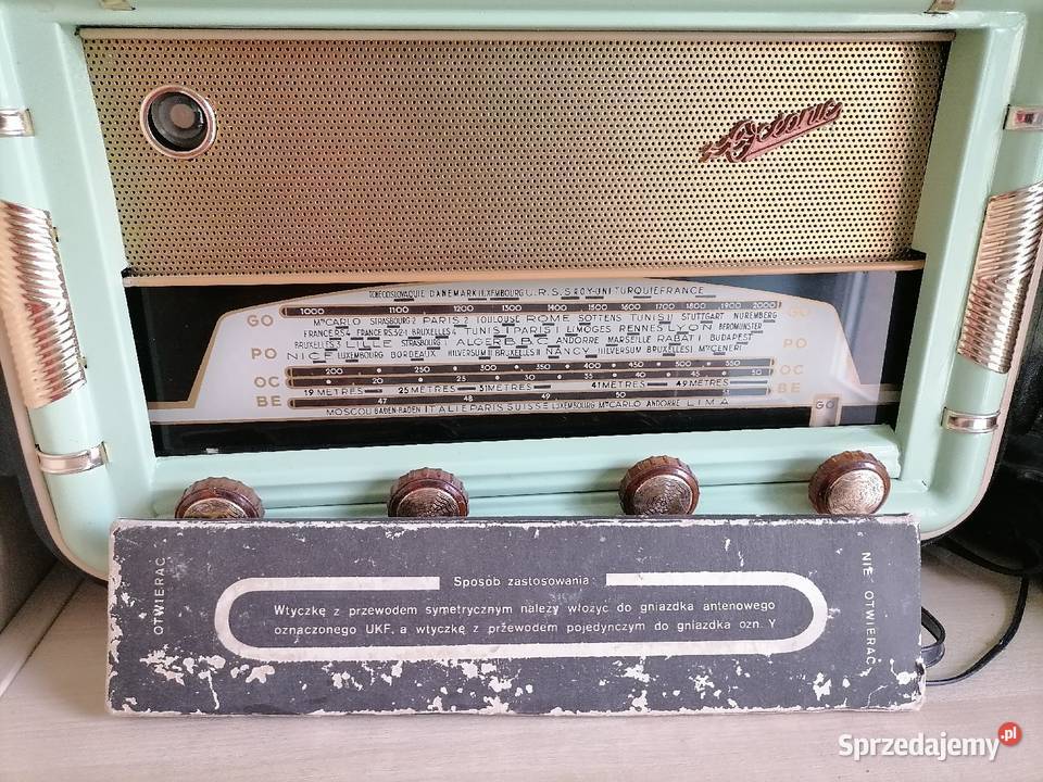 Stara antena radiowa z czasów PRLu Kraków sprzedam