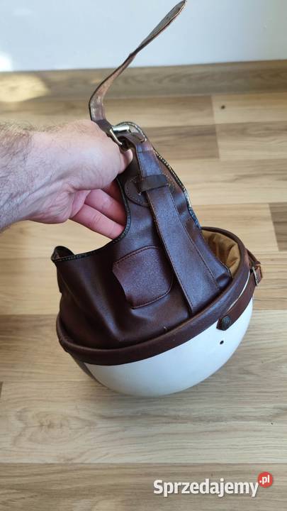 Kask orzeszek prl milicja obywatelska duży