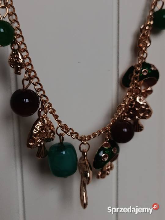 Naszyjnik nowyzłoty harmsy grzybki Katowice