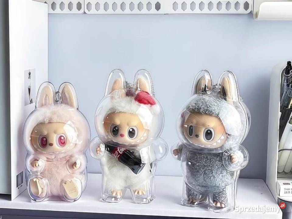 Przezroczysta osłona ochronna na Labubu Plastik  Domaszczyn