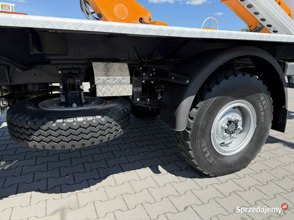 Iveco Daily 55S18W 4x4 Zwyżka 16m Bumar Koszalin pierwszy właściciel Widełki