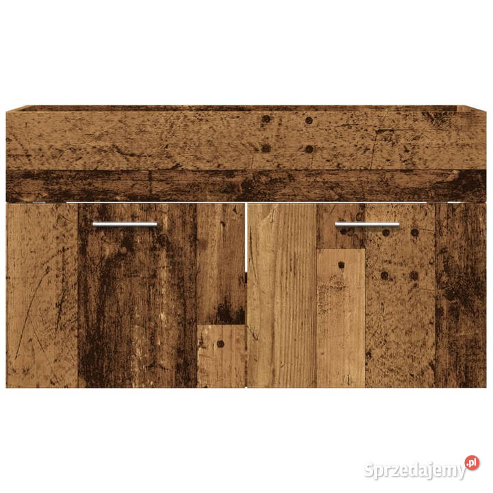 Szafka pod umywalkę stare drewno 90x385x46 Warszawa