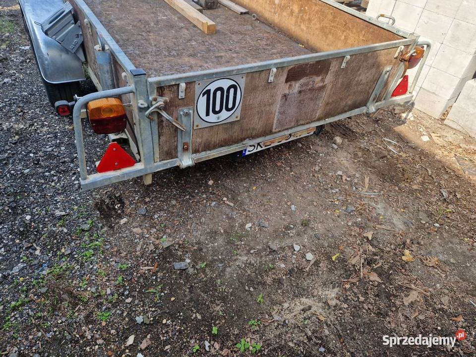 Przyczepka DMC 1500 Hamulec najazdowy ładowność Kłobuck